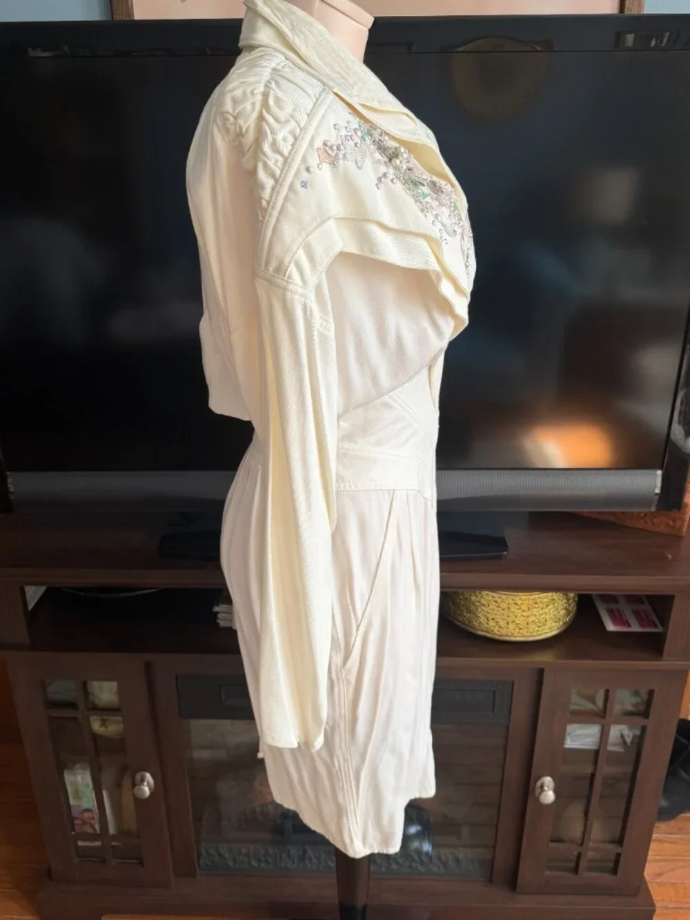 Vintage IIF 80's beaded dress - Picture 7 of 16